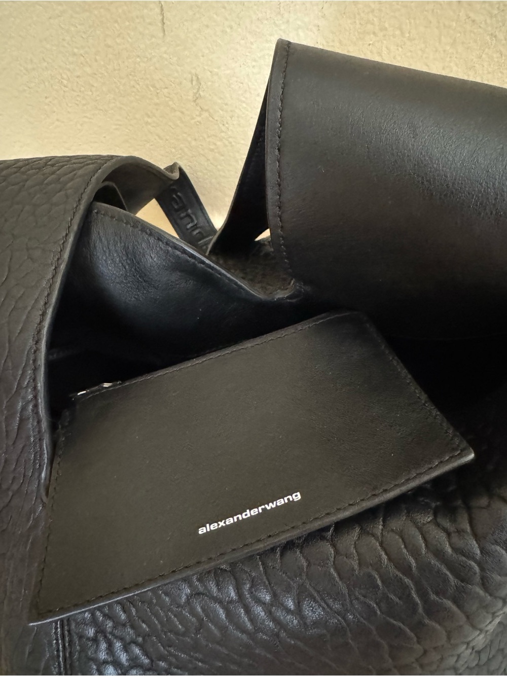 Alexander Wang Medium Rex Shoulder Bag Black Leather - Picture 12 of 12